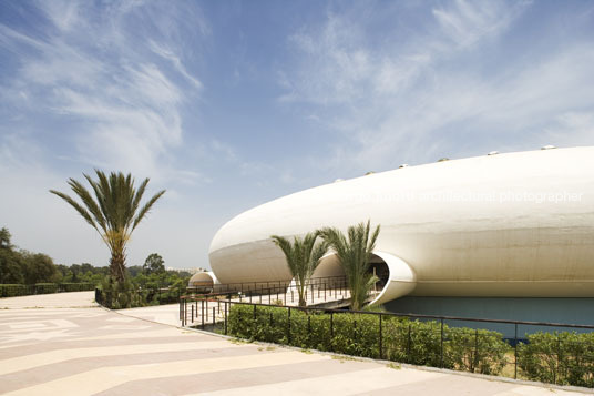 dome of the olympic complex oscar niemeyer