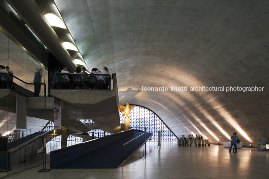 auditorium at memorial of latin america oscar niemeyer