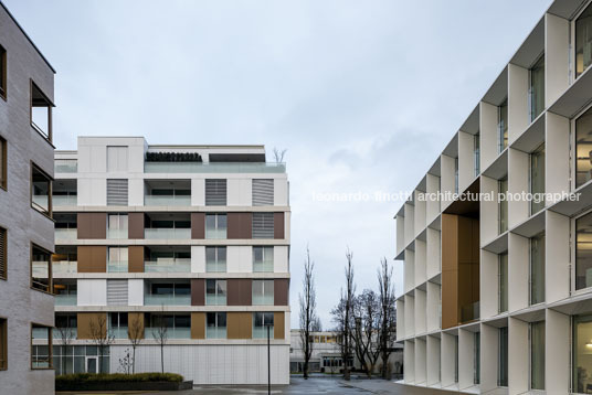 emmi-main office and apartment complex rüssli architekten