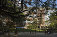 three buildings at guinle park lucio costa